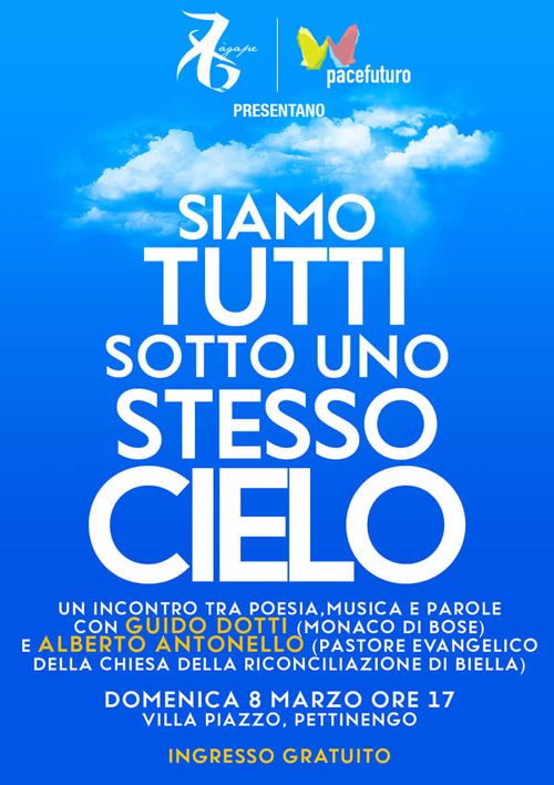 Siamo tutti sotto lo stesso cielo