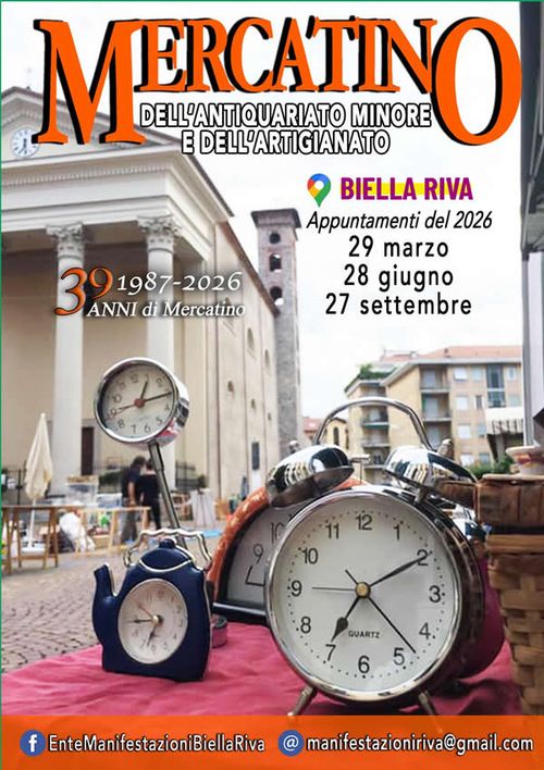 Mercatino dell'antiquariato minore e dell'artigianato