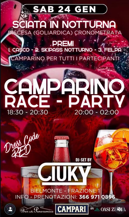 Camparino Race + Party DJ SET