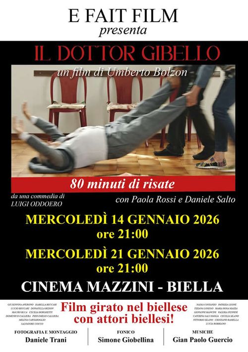 Proiezione del Film girato nel Biellese "Il dottor Gibello"