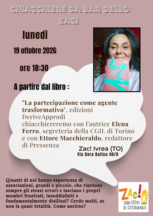 Chiacchiere allo Zac