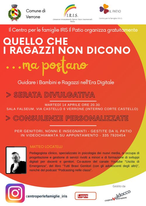 Quello che i ragazzi non dicono ... ma postano