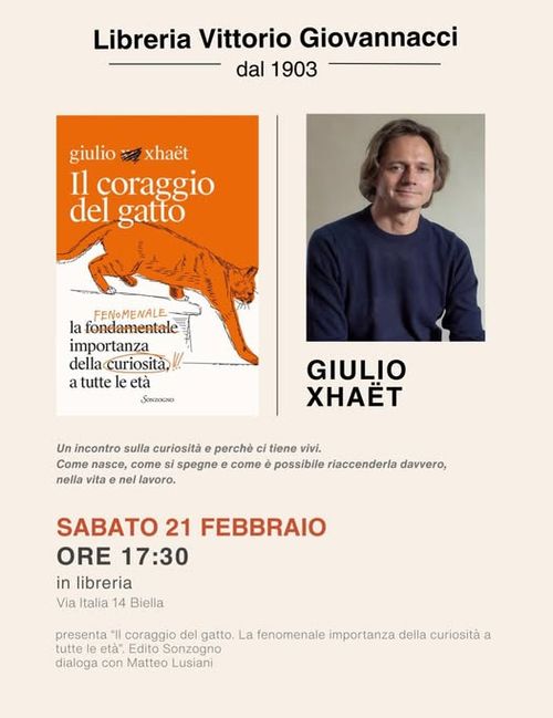 Il coraggio del gatto - Giulio Xhaët