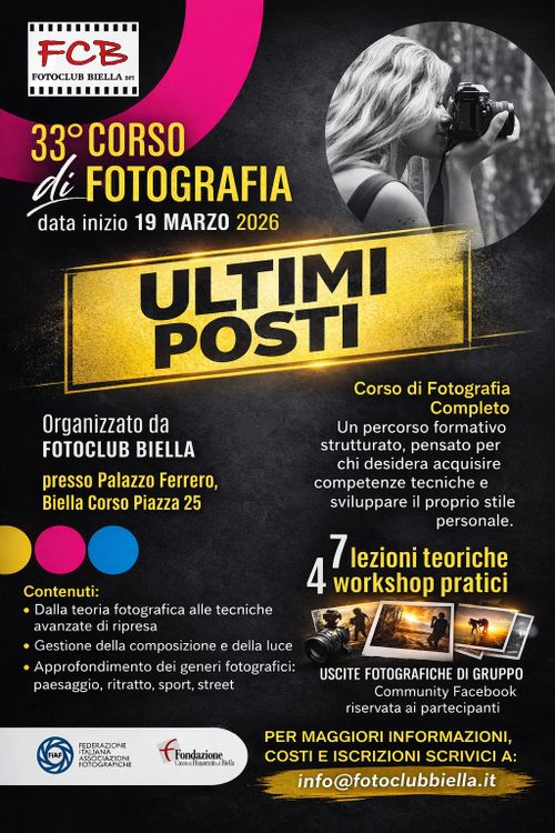 Corso di fotografia