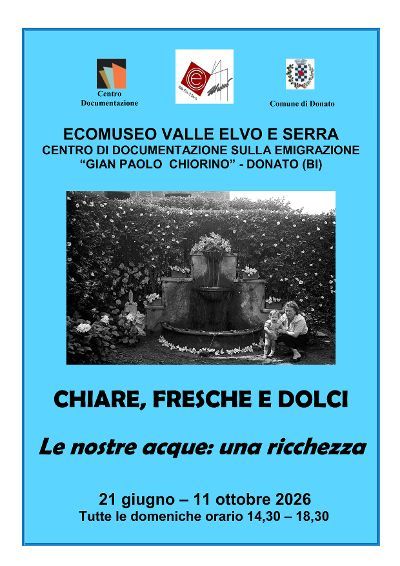 Chiare, fresche e dolci