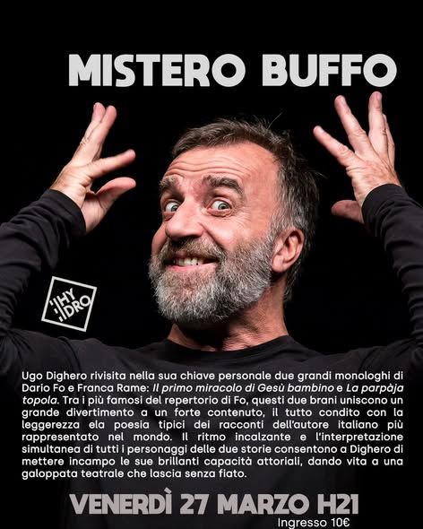 MISTERO BUFFO con Ugo Dighero