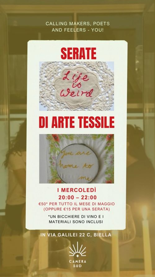 Serate di Arte Tessile