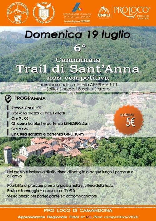 Trail di Sant'Anna