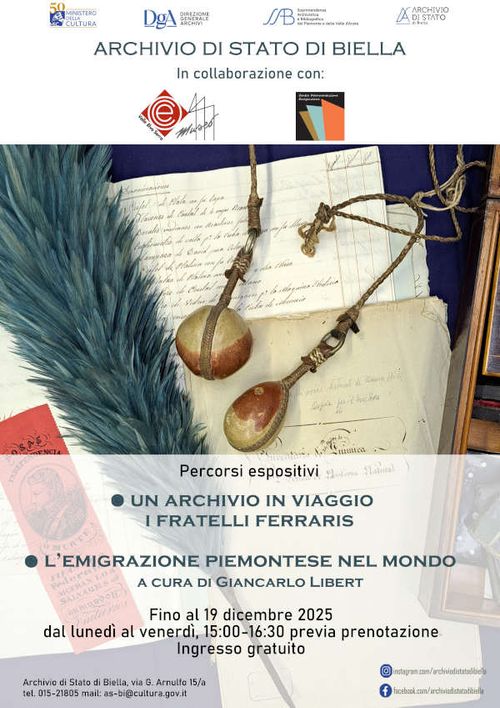Un archivio in viaggio, i fratelli Ferraris e L'emigrazione piemontese nel mondo