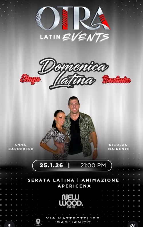 Apericena + Serata Latina by Otra 