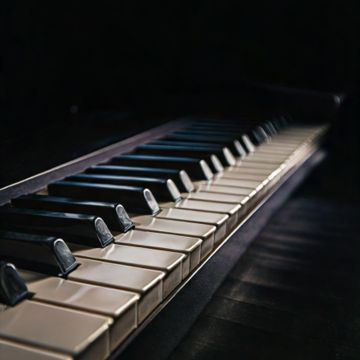 Black Keyboard, violin soul