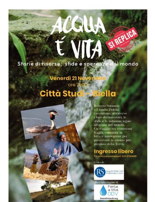Acqua è vita - Storie di risorse, sfide e speranze dal mondo
