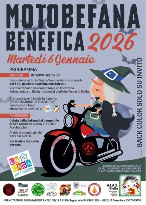 Motobefana benefica 2026