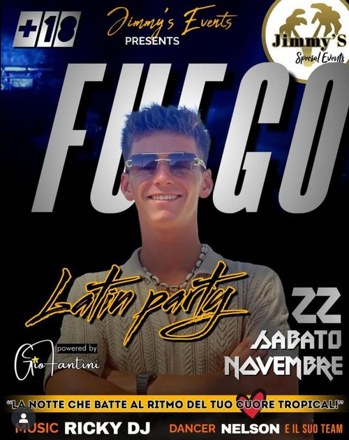 Fuego Latin Party DJ SET +18
