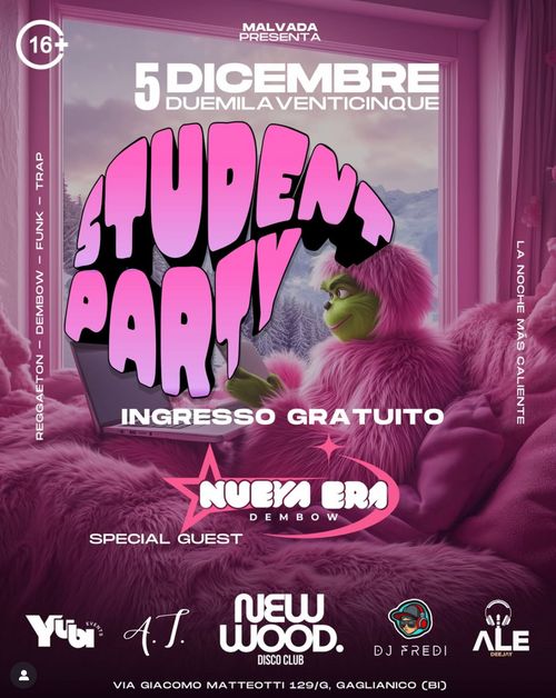 MALVADA Student Party DJ SET w. Nueva era Dembow 