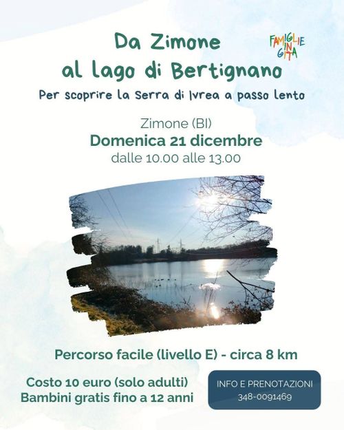 Da Zimone la lago di Bertignano