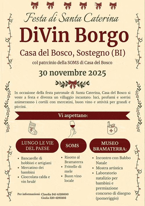 DiVinBorgo - Festa di Santa Caterina
