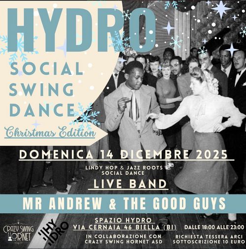 Hydro Social Swing Dance con LIVE BAND