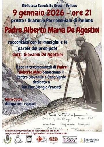Pollone ricorda Padre Alberto Maria De Agostini