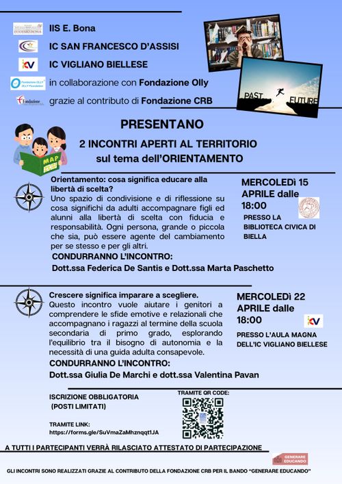 Orientamento. Crescere significa imparare a scegliere