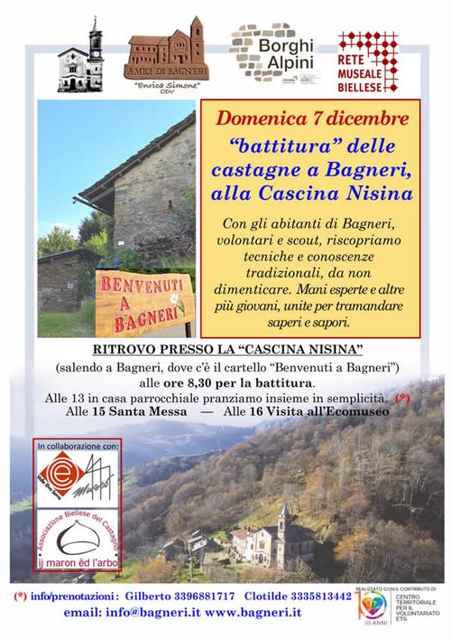 Battitura delle castagne