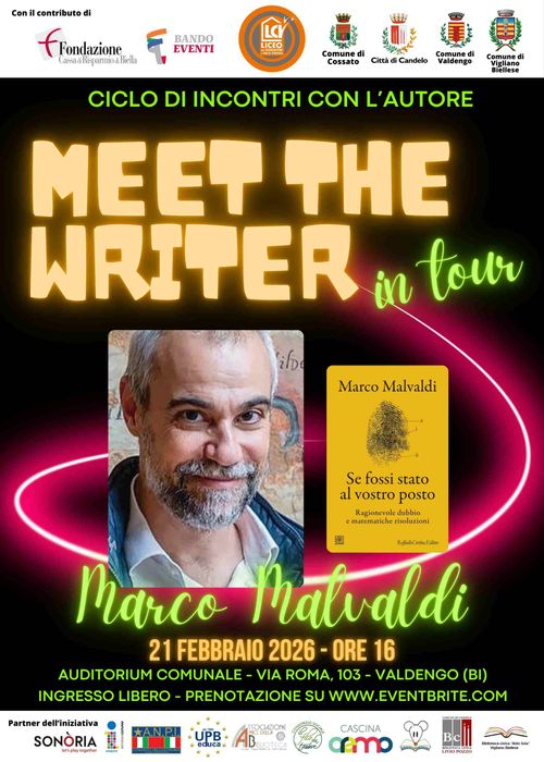 Meet the writer - Incontro con Marco Malvaldi