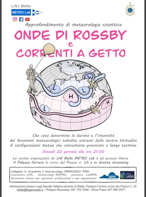 Onde di Rossby - Correnti a getto