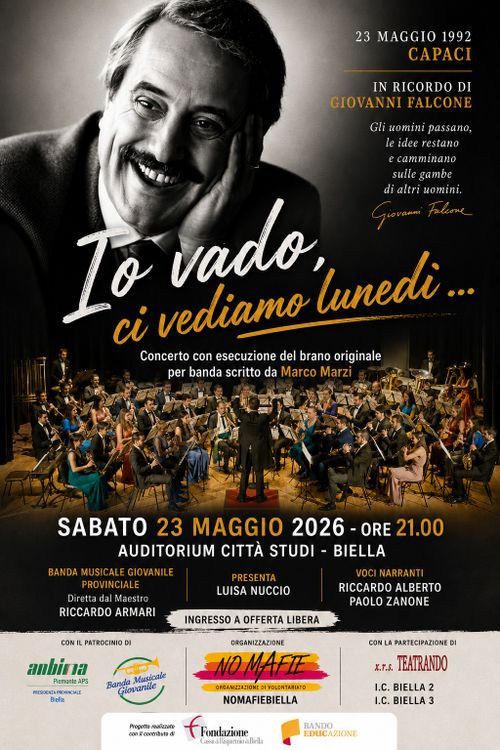 IO VADO, CI VEDIAMO LUNEDI'