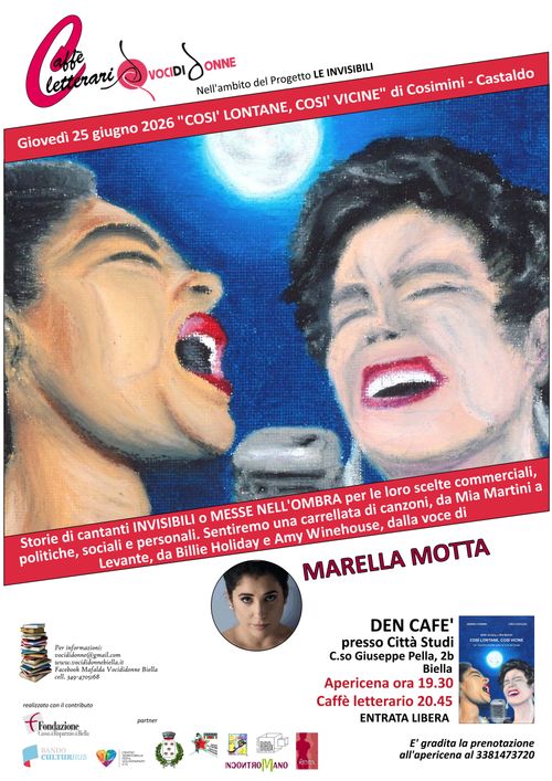 CAFFE' LETTERARIO "Così lontane, così vicine" di Cosimini e Castaldo