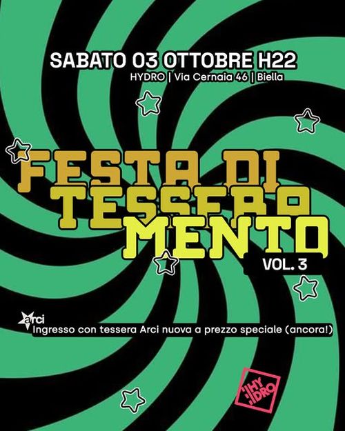 festa di tesseramenot vol.3