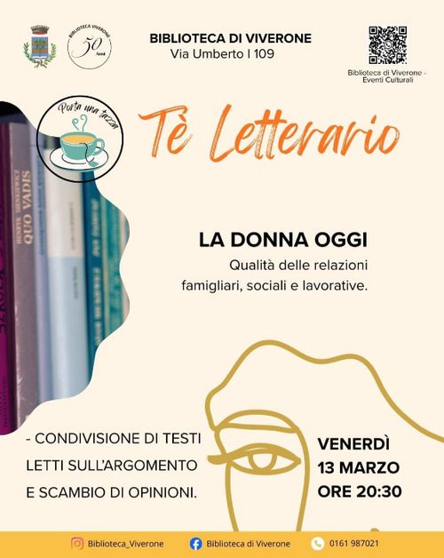 Tè letterario: La Donna oggi