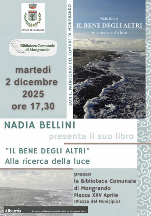 Presentazione libro "Il bene degli altri" Alla ricerca della luce