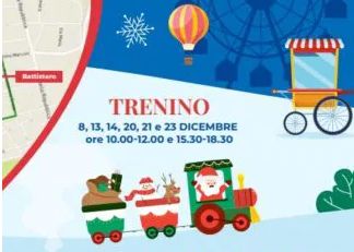 Trenino per le vie del centro
