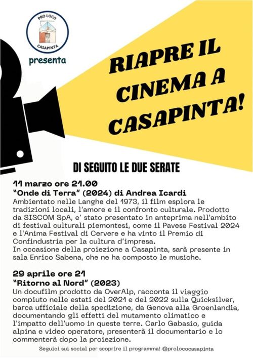 Cinema a Casapinta