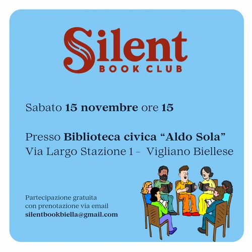 Silent Book Club Biella