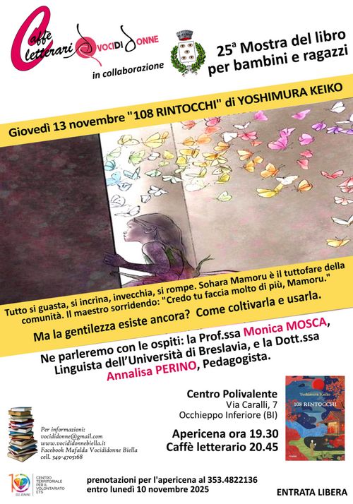 Caffè letterario - "108 Rintocchi" di Yoshimura Keik