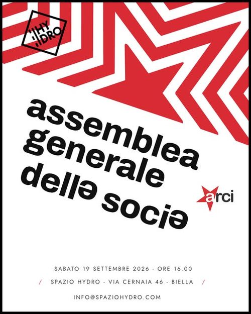 Assemblea generale dei soci + djset