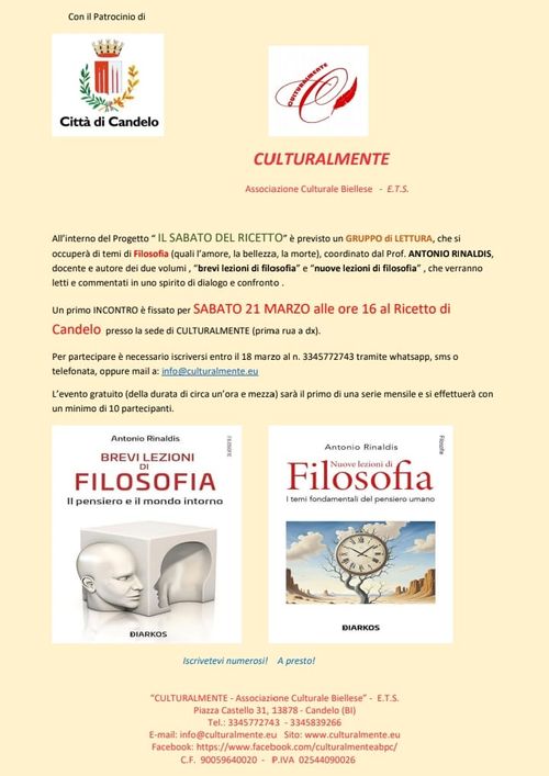 Il sabato del Ricetto