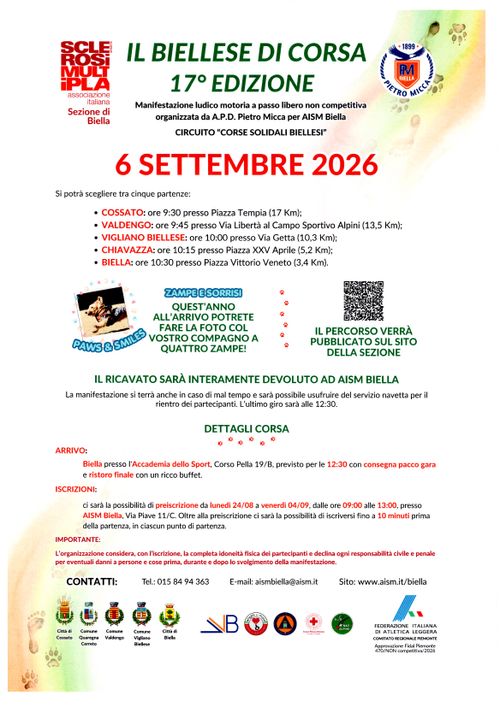 IL BIELLESE DI CORSA 17^ EDIZIONE 