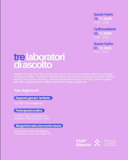 Laboratorio di ascolto Club Silencio