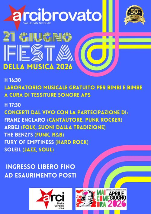 Festa della musica 2026