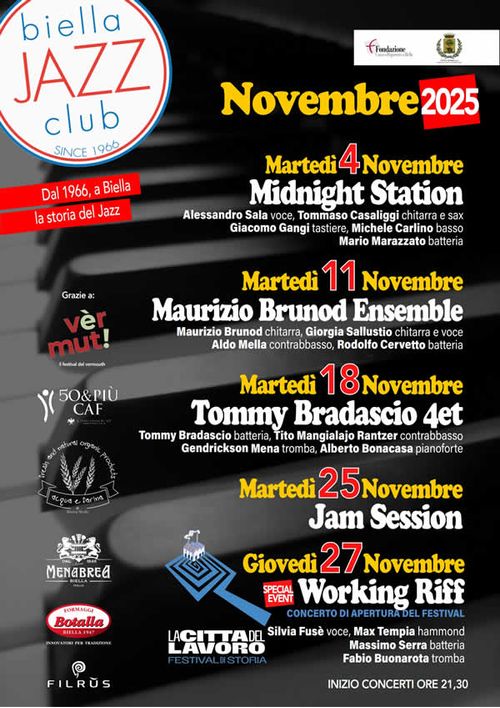 Biella Jazz Club - Maurizio Brunod Ensemble