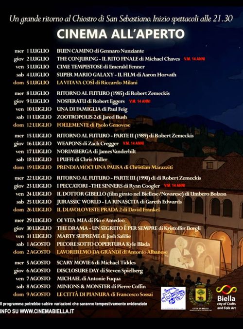 Cinema all'aperto