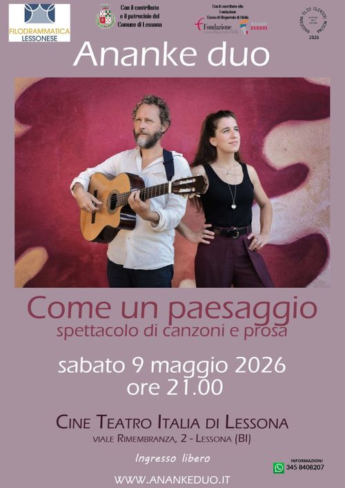 Come un paesaggio