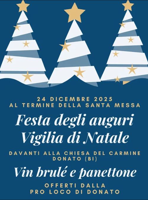 Festa degli Auguri alla Vigilia di Natale