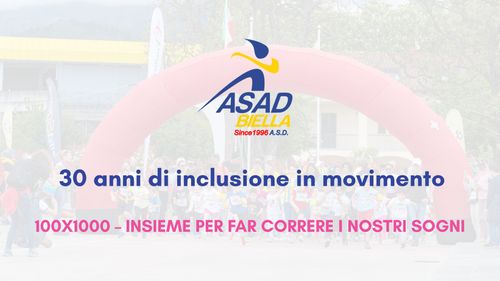 100x1000 - Insieme per far correre i nostri sogni
