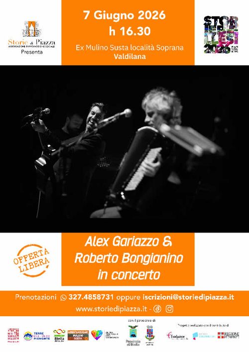 Alex Gariazzo e Roberto Bongianino in concerto