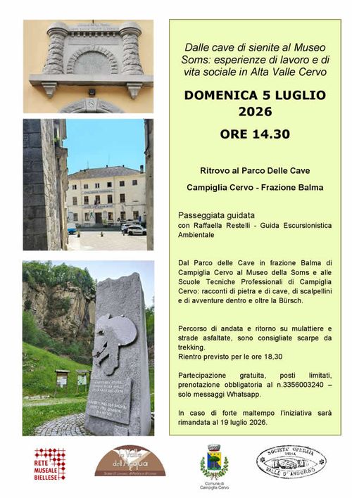 lavoro e vita sociale in Valle Cervo