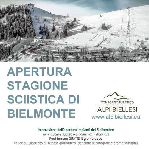 Apertura stagione sciistica