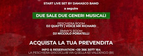 Vacanze di Natale al Jimmi's - DJ SET (Due Sale)